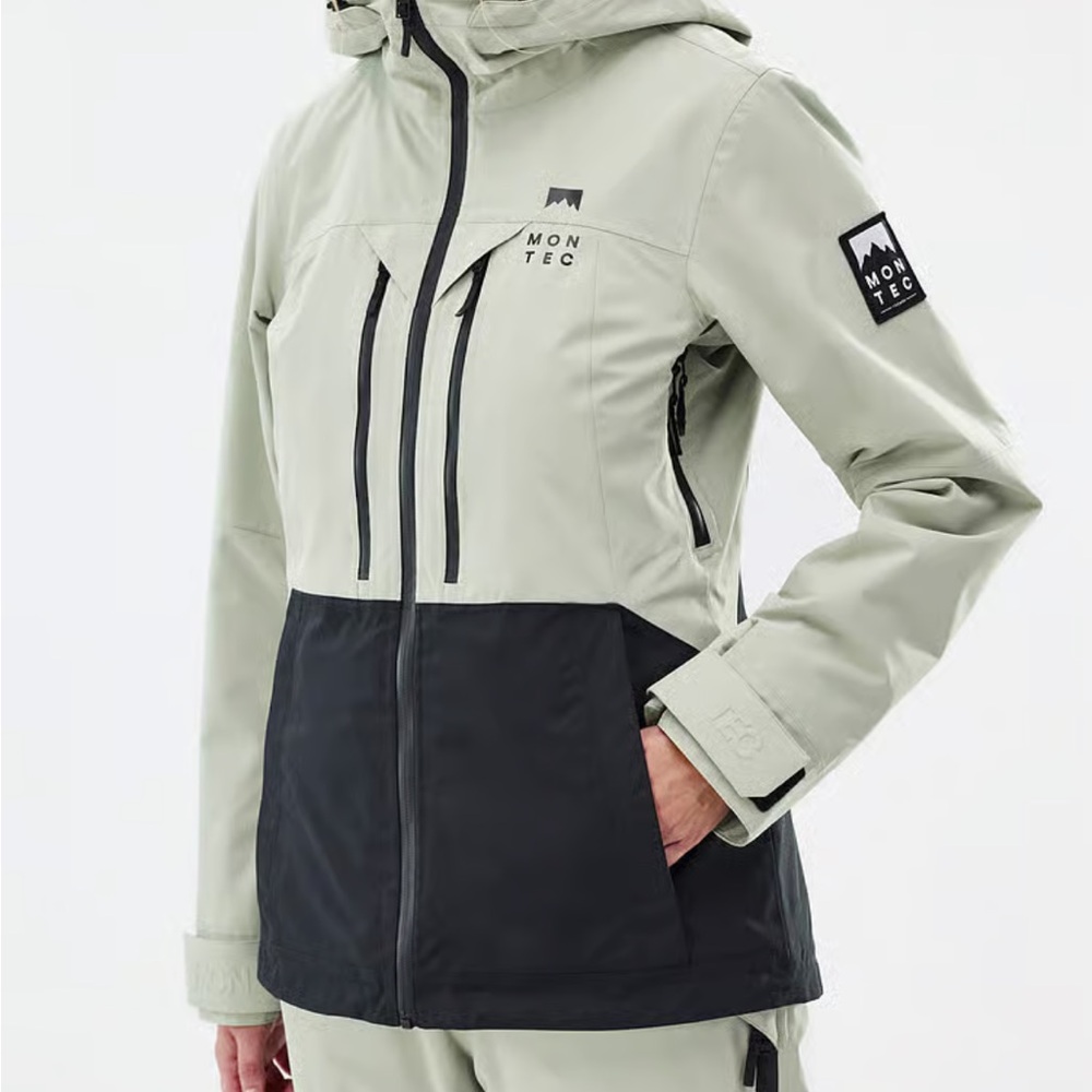 Montec Ski Jacket Women Soft Green/Black - Picture 9 of 9